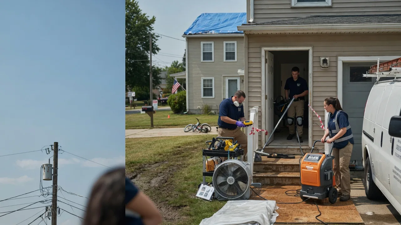 Water Damage Repair in Cuyahoga Falls, OH near me